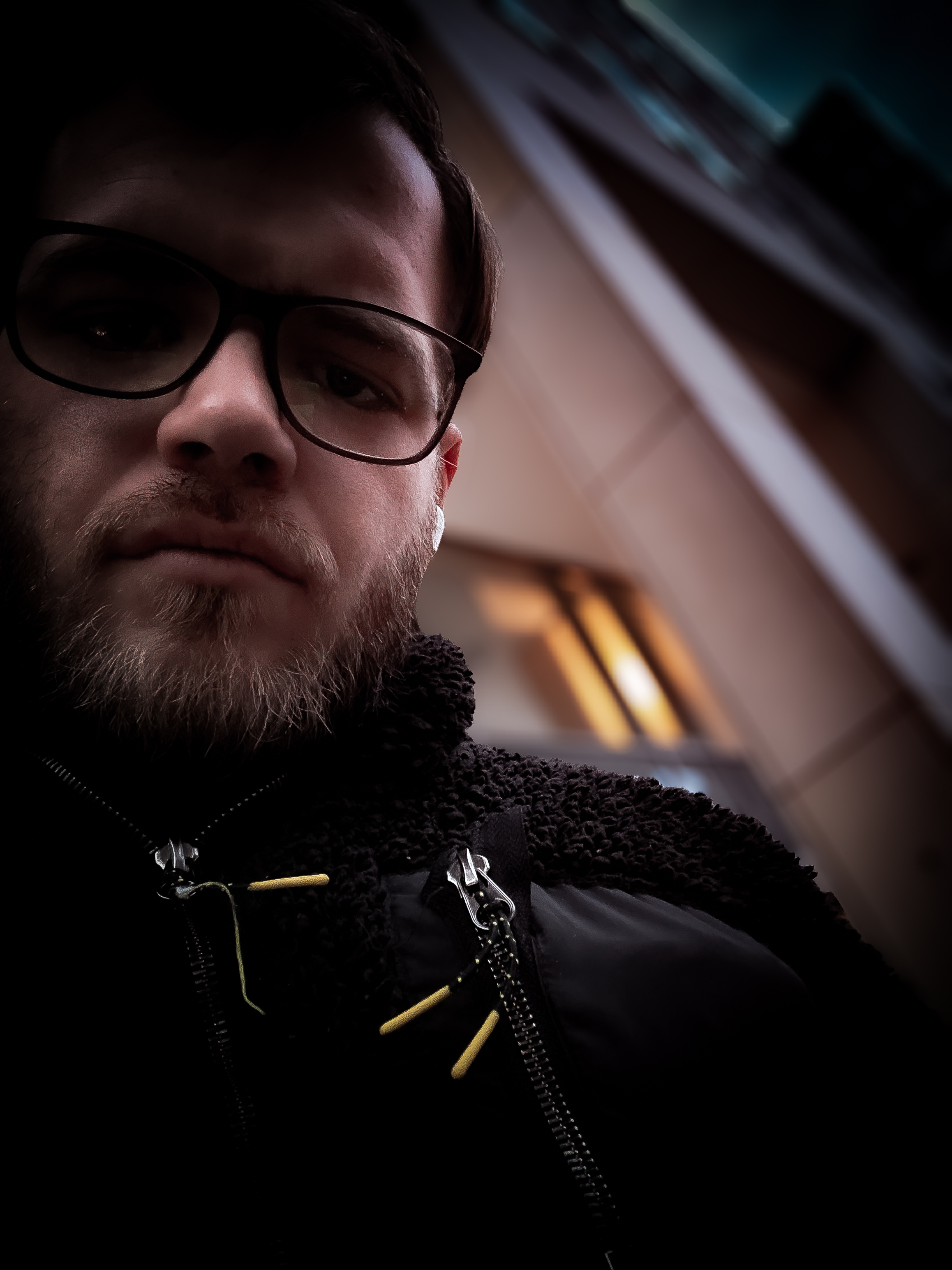 Pixeliertes Portrait von Chris Pascal Landwehr